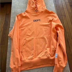 Orange Men's gallery dept hoodie